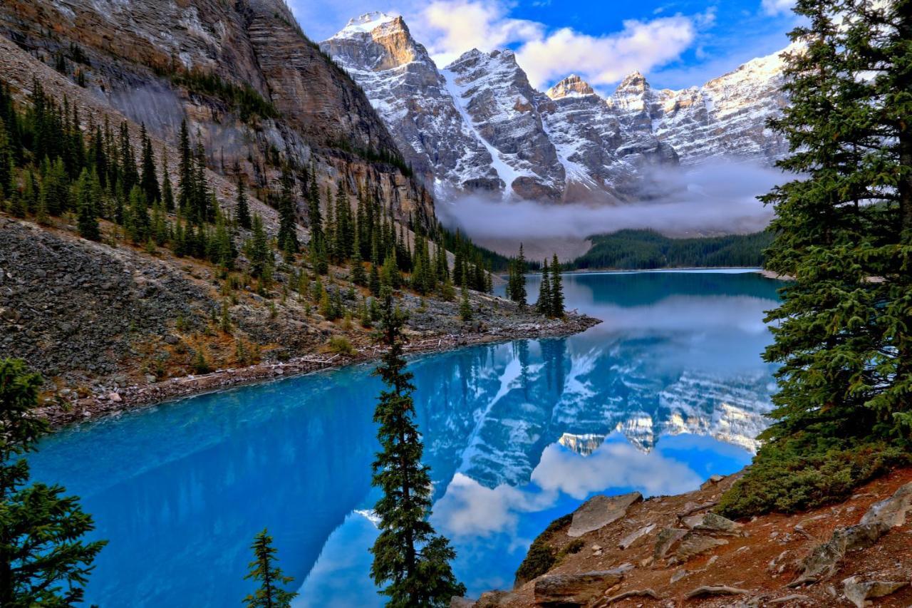 Spectacular Mountain View Corner Unit Pool Hot Tub Park Pass Lägenhet Canmore Exteriör bild